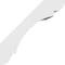 Ekena Millwork 5 1/2-in. W x 8-in. D x 8-in. H Olympic Architectural Grade PVC Knee Brace BRCP055X08X08OLY - alternate 4